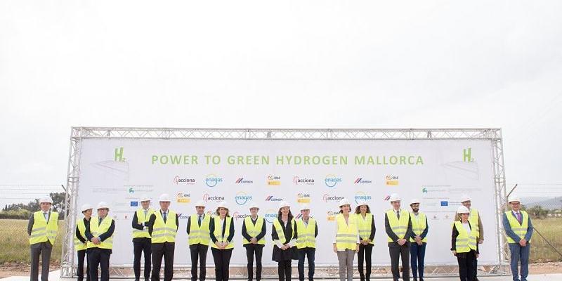 Enegás y Acciona Energía lideran la primera planta industrial de hidrógeno renovable en España
