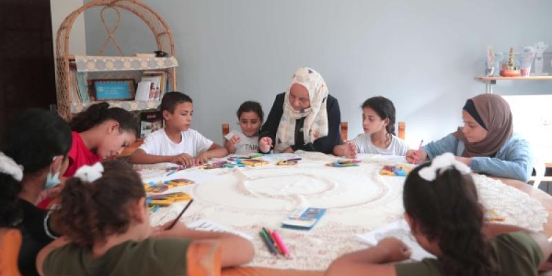 Aldea infantil en Gaza con niños con discapacidad |Foto de Aldeas Infantiles SOS Aldea infantil en Gaza