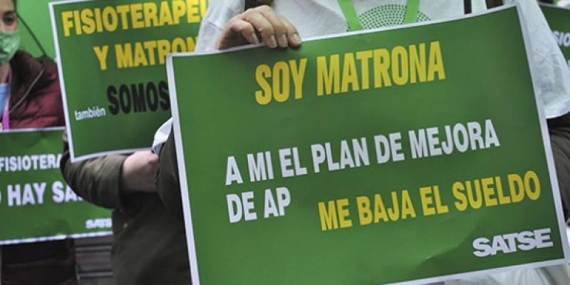 Mejorar la Sanidad Pública/ SATSE Concentración Consejería