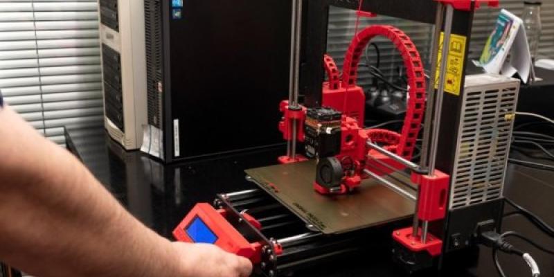 Imagen de una impresora 3D | Foto Fundación ONCE Imagen de una impresora 3D