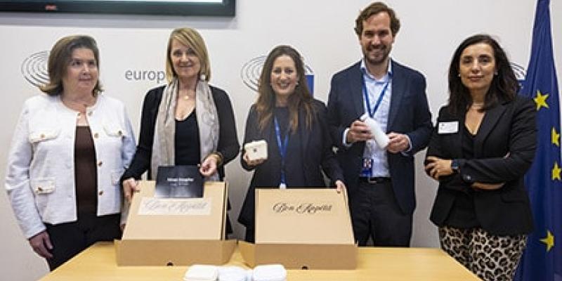 Imagen de parte del equipo de la ONCE/ONCE La ONCE señala a Bruselas para el etiquetado accesible