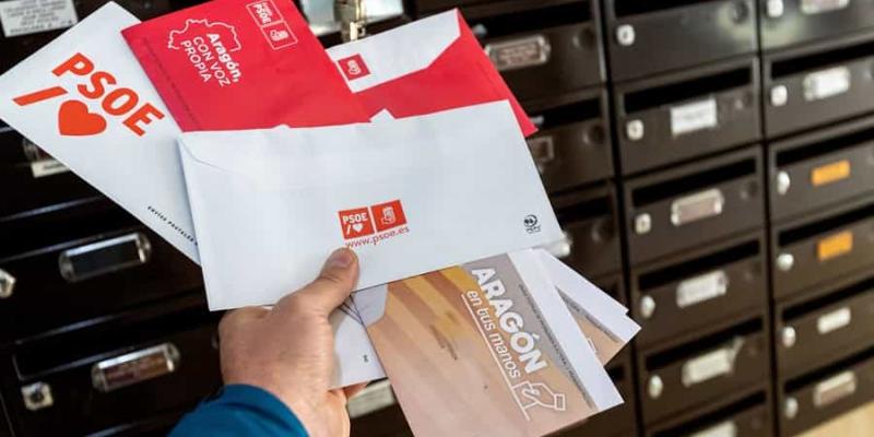 Imagen de propaganda electoral/Agencia EFE Solo el 3 % de los electores piden propagada electoral