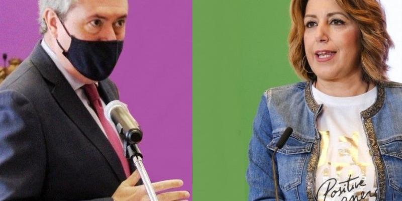 Elecciones primarias PSOE Andalucía/ Servimedia Juan Espadas y Susana Díaz, PSOE Andalucía