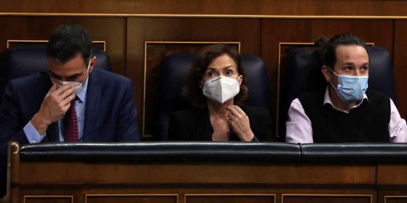 PSOE / EFE PSOE y Podemos van alejando posturas en el Congreso
