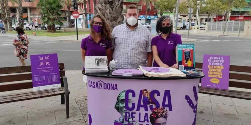 Imagen de un Punto Violeta/Ayuntamiento de Elche Los Puntos Violetas han realizado alrededor miles de atenciones