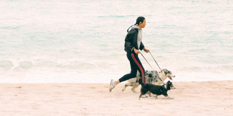 Imagen de una chica con sus mascotas/Purina Purina se compromete con el bienestar animal y humano