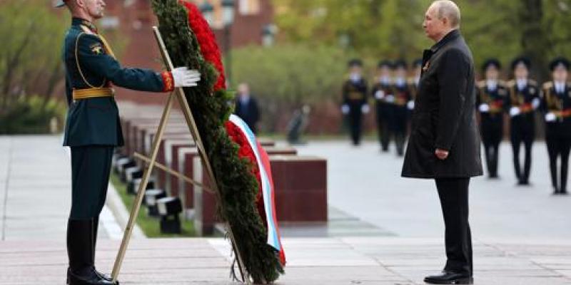 Putin en el desfile del 9 de mayo