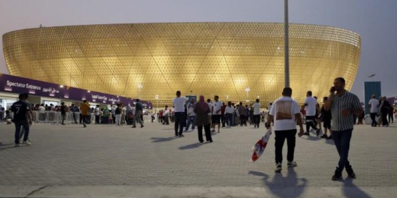 El estadio de Lusail es uno de los ocho que albergan el Mundial de Catar. - Alberto Estévez / EFE