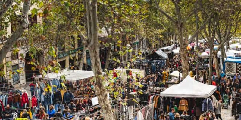 Imagen del Rastro de Madrid/Turismo Madrid Horarios y consejos para el Rastro de Madrid