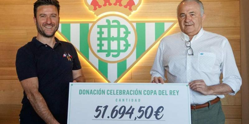 Donativo del Real Betis para los refugiados