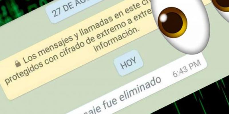 De esta forma podrás visualizar otra vez un mensaje eliminado en WhatsApp