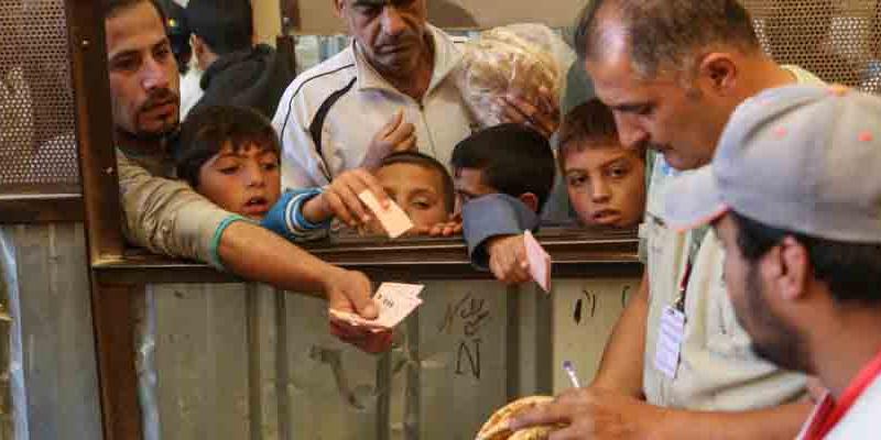 Los refugiados podrían ver disminuida su cantidad de comida para el año que viene