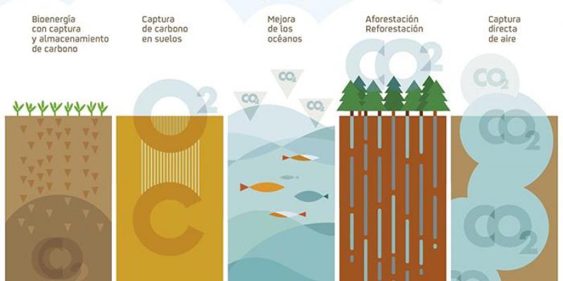 Repsol quiere eliminar el CO2 de la atmósfera. Repsol apuesta por las NET