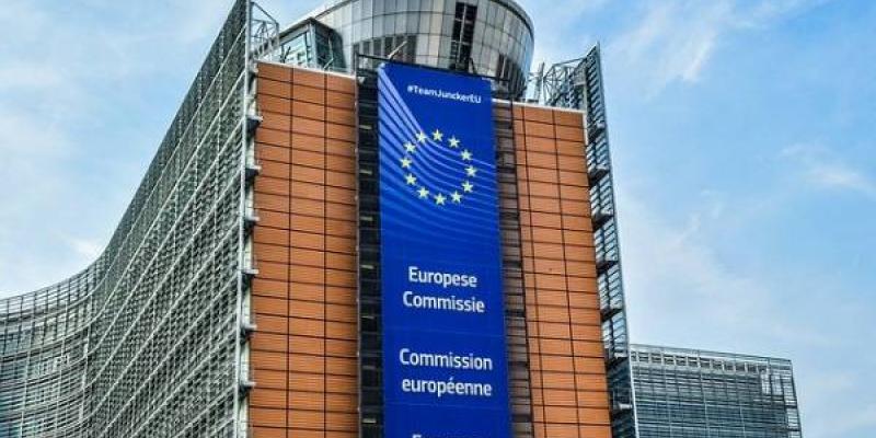 Edificio de la Comisión Europea en Bruselas, Bélgica. La Comisión Europea estudia rescatar a empresas europeas en riesgo de quiebra.