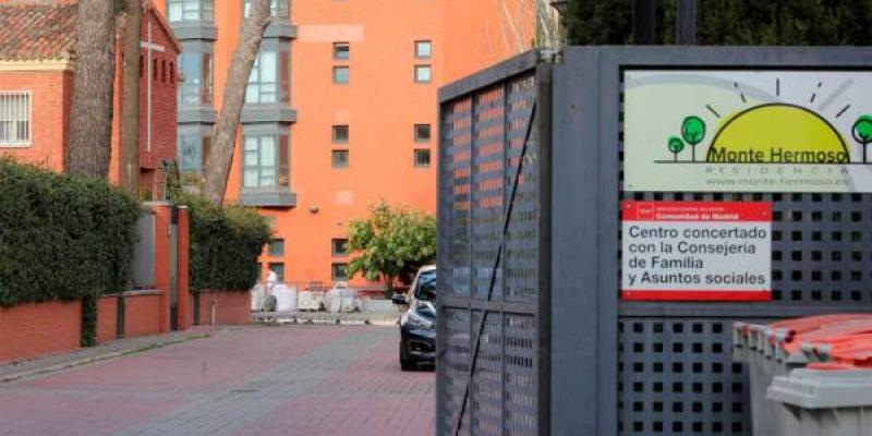 RTVE Fachada de la Residencia Monte Hermoso, de Madrid