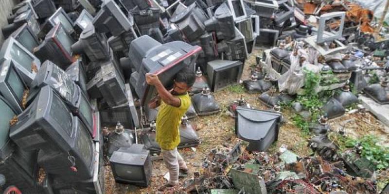 Los residuos electrónicos 