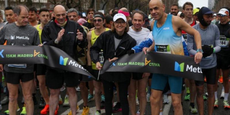 15KM MetLife Madrid Activa - Fuente: MetLife 15KM MetLife Madrid Activa