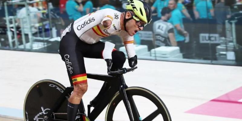 Ricardo Ten, ciclista paralímpico en competición