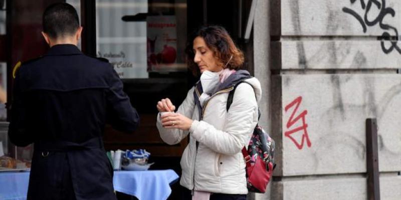 Riesgo de contagio por covid/ REUTERS Riesgo de contagio
