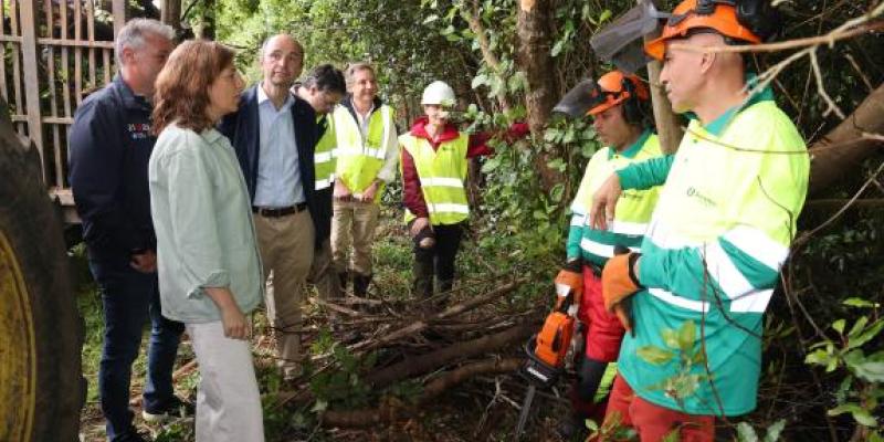 Imagen de la reunión para conservar el río Artes/Xunta de Galicia Galicia se involucra en la conservación del río Artes