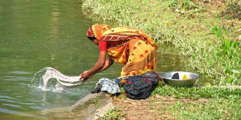 Ríos del planeta/ ONU/ Regina Merkova Uno de los ríos del planeta en Bangladesh