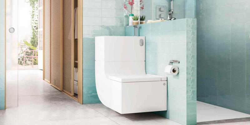 Imagen de un baño de la marca Roca/Corresponsables Roca reduce sus emisiones de CO2