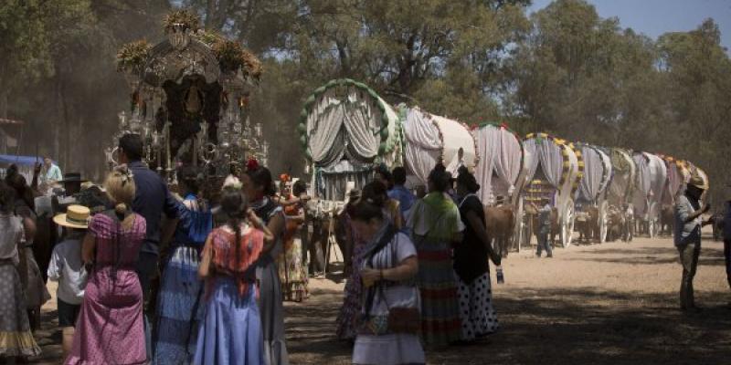 Romería sostenible Ya ha comenzado la peregrinación por la Romería de El Rocío
