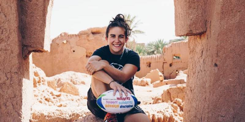 El rugby libre llega a África de la mano de Patricia García 