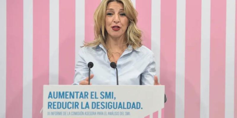 La vicepresidenta segunda del Gobierno y ministra de Trabajo y Economía Social, Yolanda Díaz // Europa Press La vicepresidenta segunda del Gobierno y ministra de Trabajo y Economía Social, Yolanda Díaz