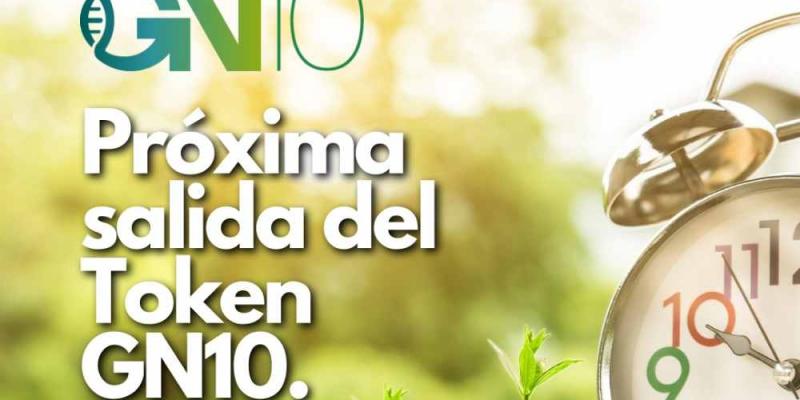 Token GN10 Infografía sobre la salida del Token GN10