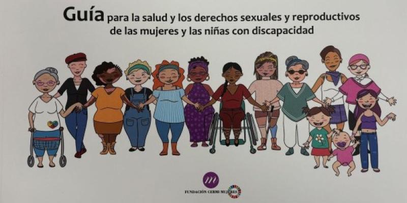Fundación Cermi Portada de la Guía de salud reproductiva y derechos sexuales de la mujer con discapacidad
