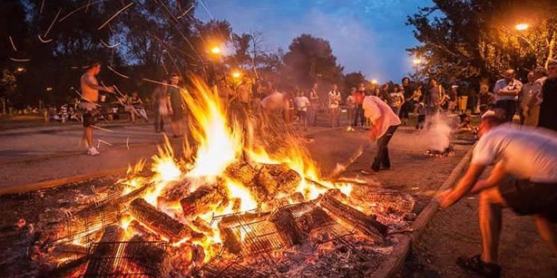 Hogueras de San Juan 2019 en los barrios de Zaragoza