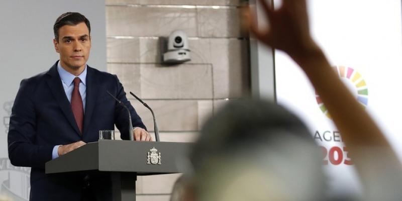Comparecencia Pedro Sánchez Sánchez ayudas coronavirus