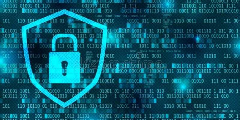 Identificación 151269197 © Hendraxaverius | Dreamstime.com Fondo de la seguridad de Internet o de datos