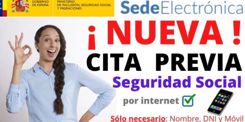 Canal Youtube Seguridad Social Cita previa Seguridad Social