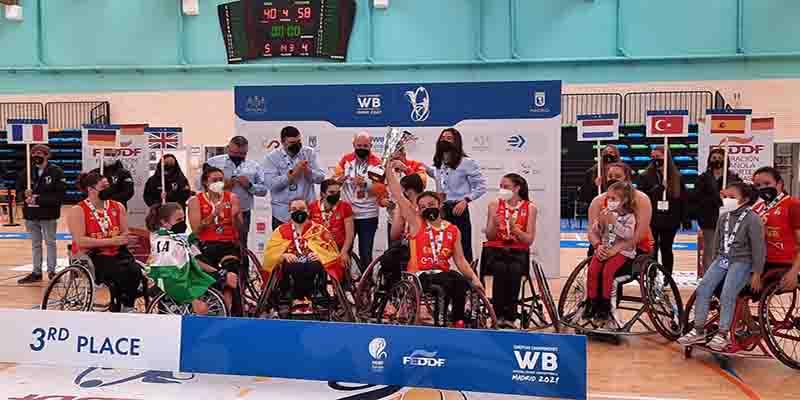 selección española de BSR / Servimedia La selección española de BSR se hizo con el tercer puesto en el Europeo de Madrid
