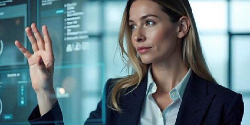 Imagen de una mujer empresaria Inteligencia artificial para los procesos de selección