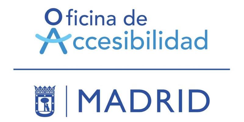 I semana de la Accesibilidad de Madrid/ Ayuntamiento de Madrid Cartel semana de la accesibilidad de Madrid