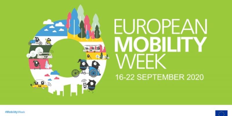 La Semana Europea de la Movilidad/ CE Cartel de la Semana Europea de la Movilidad