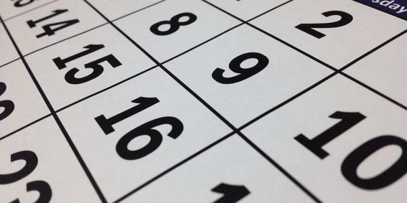 Fuente de la imagen: Pixabay Imagen de un calendario
