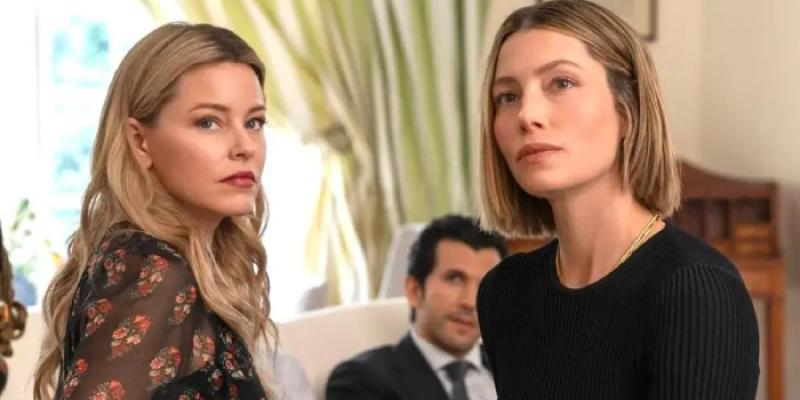 Elizabeth Banks y Jessica Biel