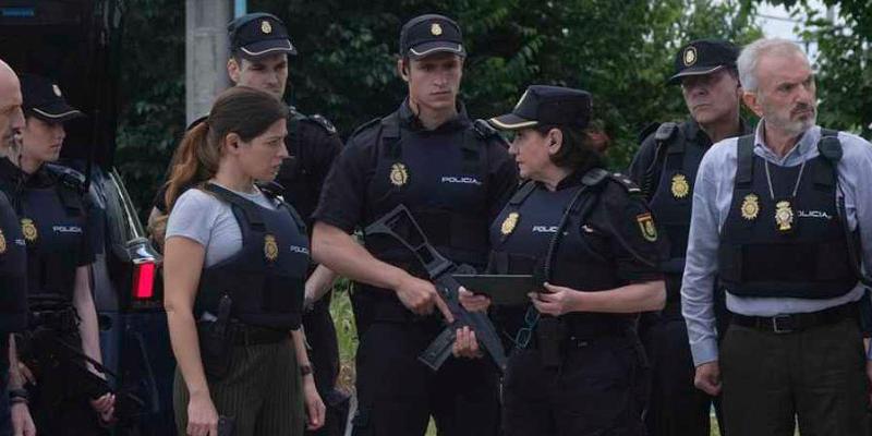'Servir y proteger'. Imagen de RTVE Imagen de la serie 'Servir y proteger' emitida por RTVE