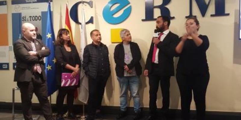 La exposición #SinFiltros, abierta hasta el día 4 de febrero en la sede del Cermi. La exposición #SinFiltros, abierta hasta el día 4 de febrero en la sede del Cermi.
