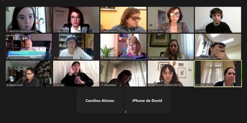 Soledad /Mujer emprendedora webinario sobre la soledad no deseada en mujer con discapacidad