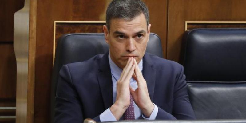 Subida de impuestos Pleno de sesion de control al Gobierno en el Congreso de los Diputados, con la asistencia del Presidente del Gobierno Pedro Sanchez. 24/06/2020. Foto Javi Martinez/Pool.