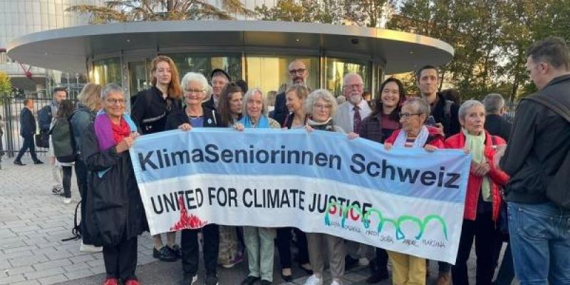 Condena a Suiza por inacción climática 