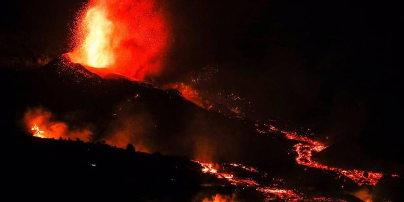 Imagen del volcán de La Palma/EcoAvant Tajogaite es el nuevo nombre del volcán de La Palma