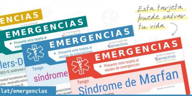 Tarjetas de emergencia para enfermedades raras