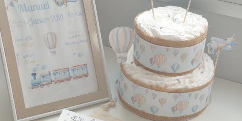 Tarta de pañales / Upame Tarta de pañales