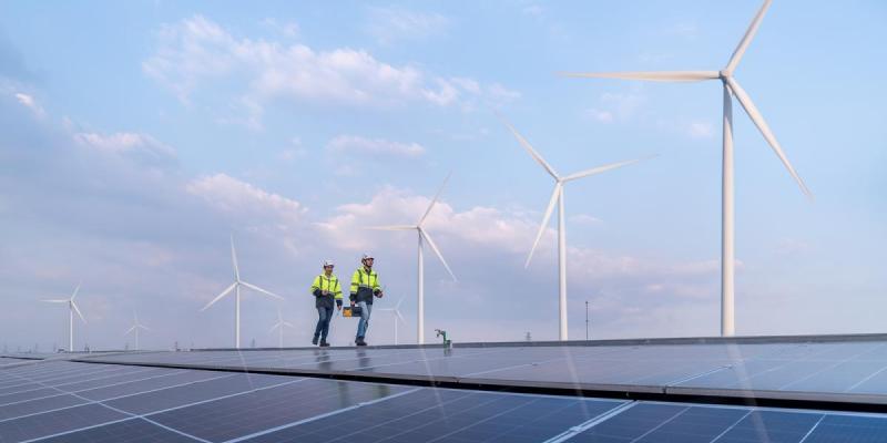 Imagen de molinos/El Periódico de la Energía El Gobierno apuesta por las tecnologías renovables